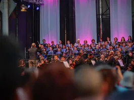 Más de 40 mil personas disfrutaron del Concierto Sinfónico más grande de Chile.