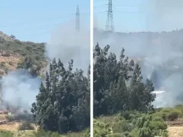 Incendio en Limache: detienen a trabajador por chispas que iniciaron el fuego.