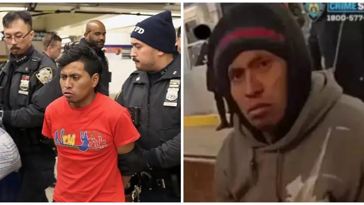 Detienen a migrante guatemalteco por el brutal ataque a una pasajera en el metro.