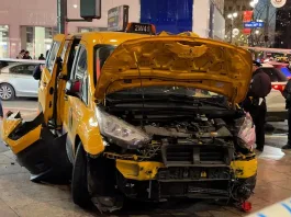 Taxi atropella a peatones en Manhattan: al menos seis heridos