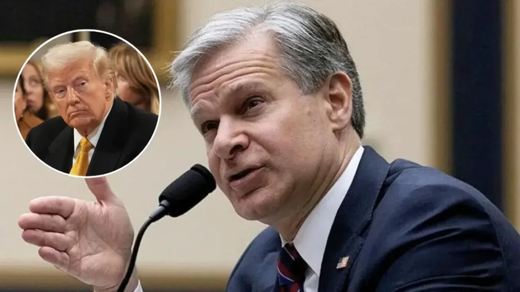 Trump celebra la dimisión de Wray: 