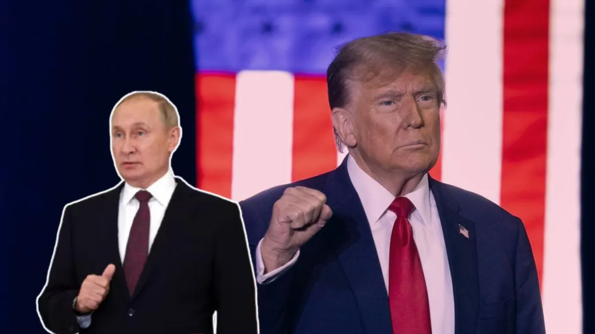 Rusia responde al llamado de Trump y acusa a Ucrania de rechazar el diálogo.