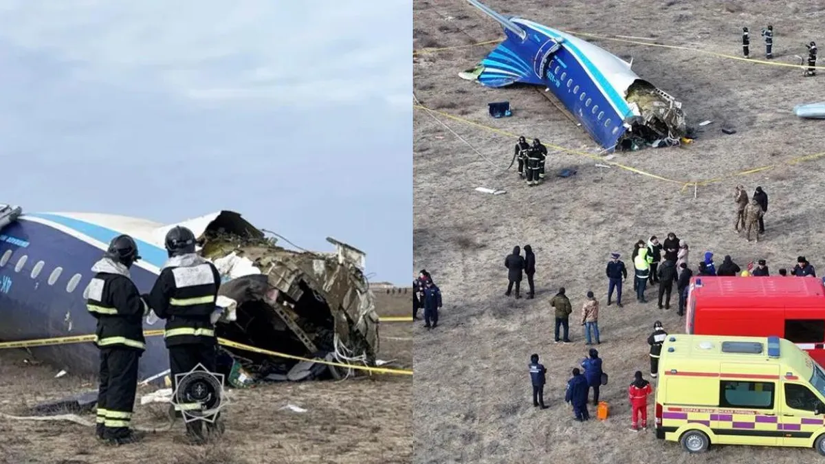 EE.UU. sugiere que avión de Azerbaiyán Airlines pudo ser derribado por Rusia. EE.UU. sugiere que avión de Azerbaiyán Airlines pudo ser derribado por Rusia.