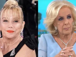 Marcela Tinayre revela su malestar en el programa de Mirtha Legrand.