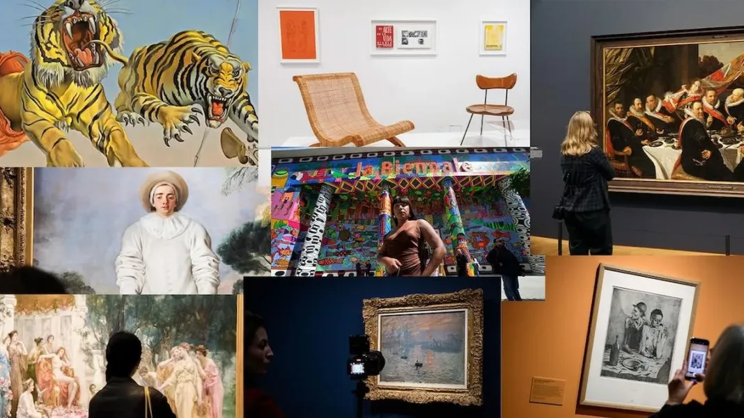 Descubre las 10 grandes muestras del mundo que marcarán 2024.