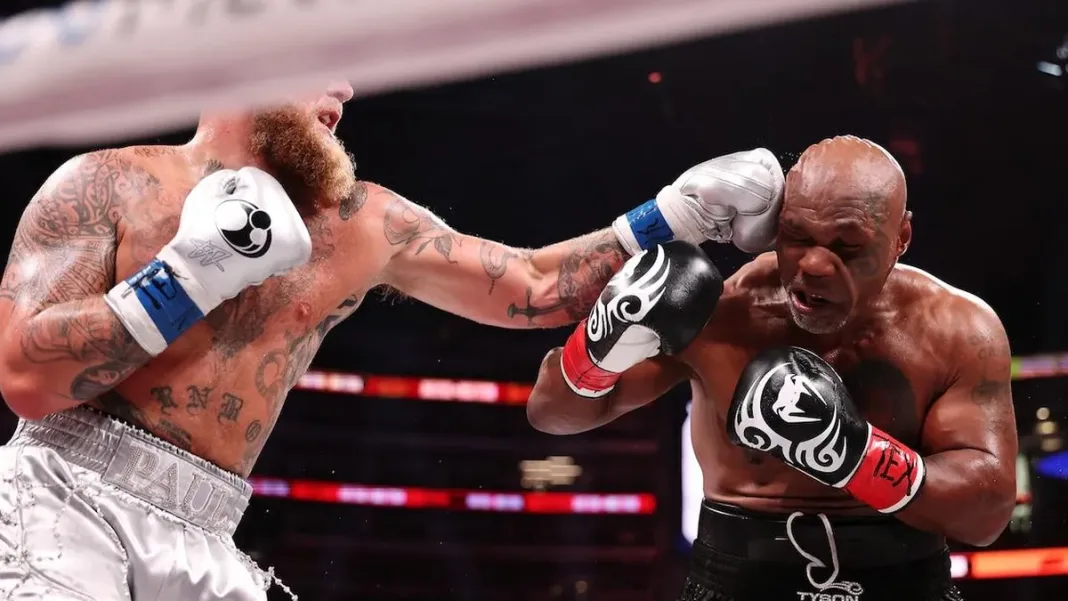Mike Tyson en la mira: enfrenta demanda millonaria tras su pelea con Jake Paul.