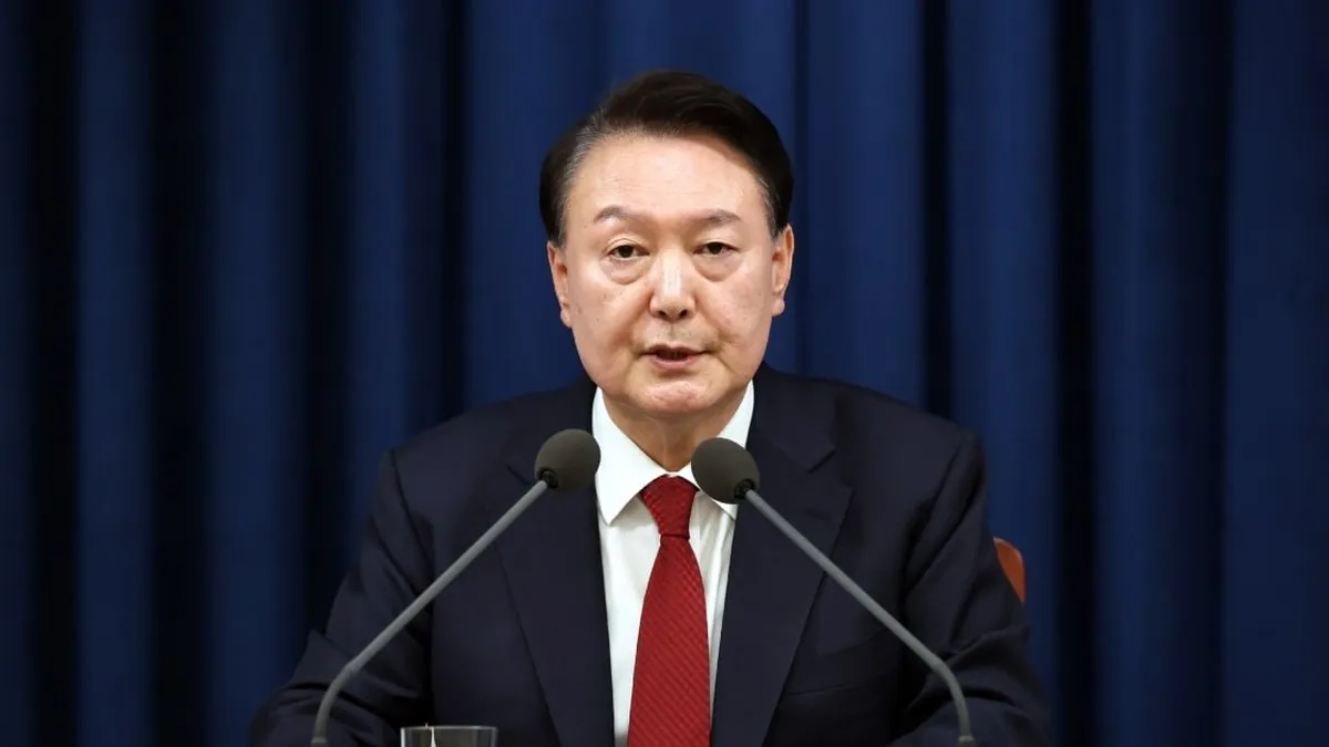 El Parlamento surcoreano destituye al presidente Yoon Suk Yeol en una votación histórica. El Parlamento surcoreano destituye al presidente Yoon Suk Yeol en una votación histórica.