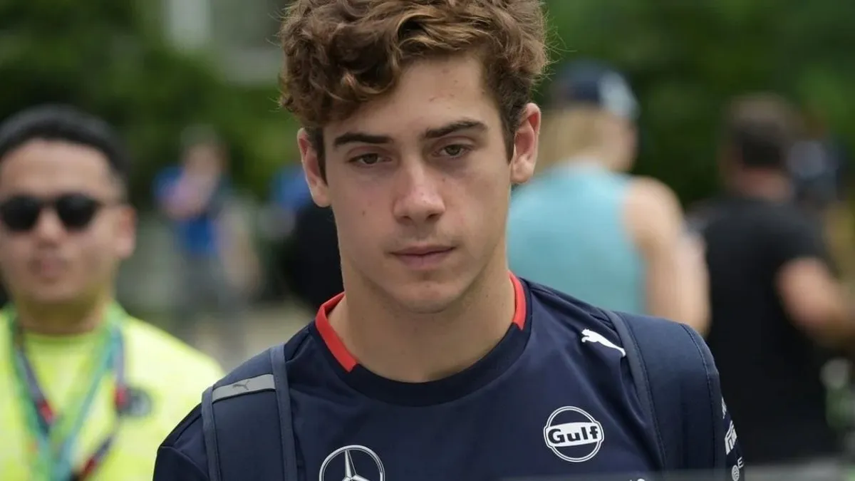 Franco Colapinto enfrenta un desafío financiero en su camino hacia la F1.