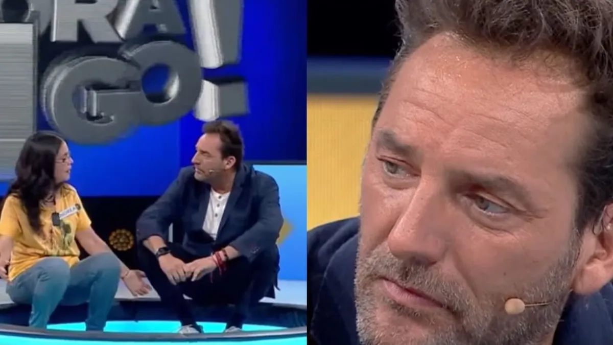 Daniel Fuenzalida conmueve al ayudar a un participante de "Ahora Caigo".