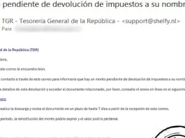 Alerta de la Tesorería: No caiga en el fraude de correos falsos sobre impuestos.