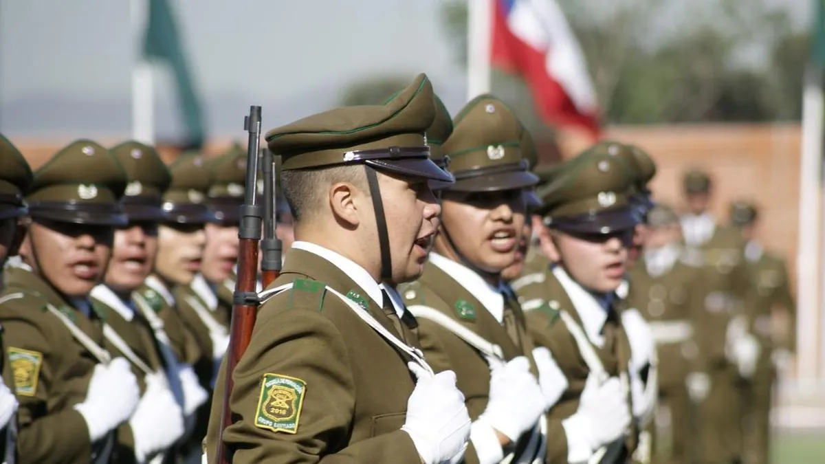500 nuevos carabineros se gradúan en Chile