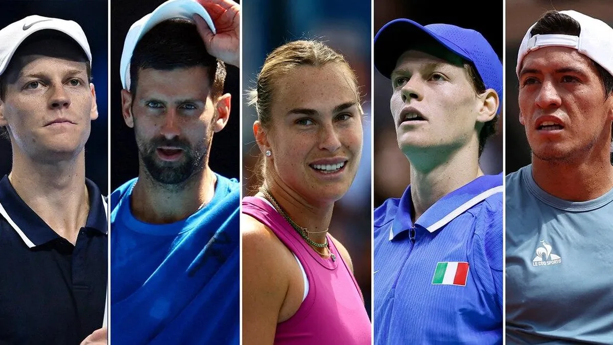 Sorteo del cuadro principal del Australian Open: cruces de los 10 argentinos en competencia.