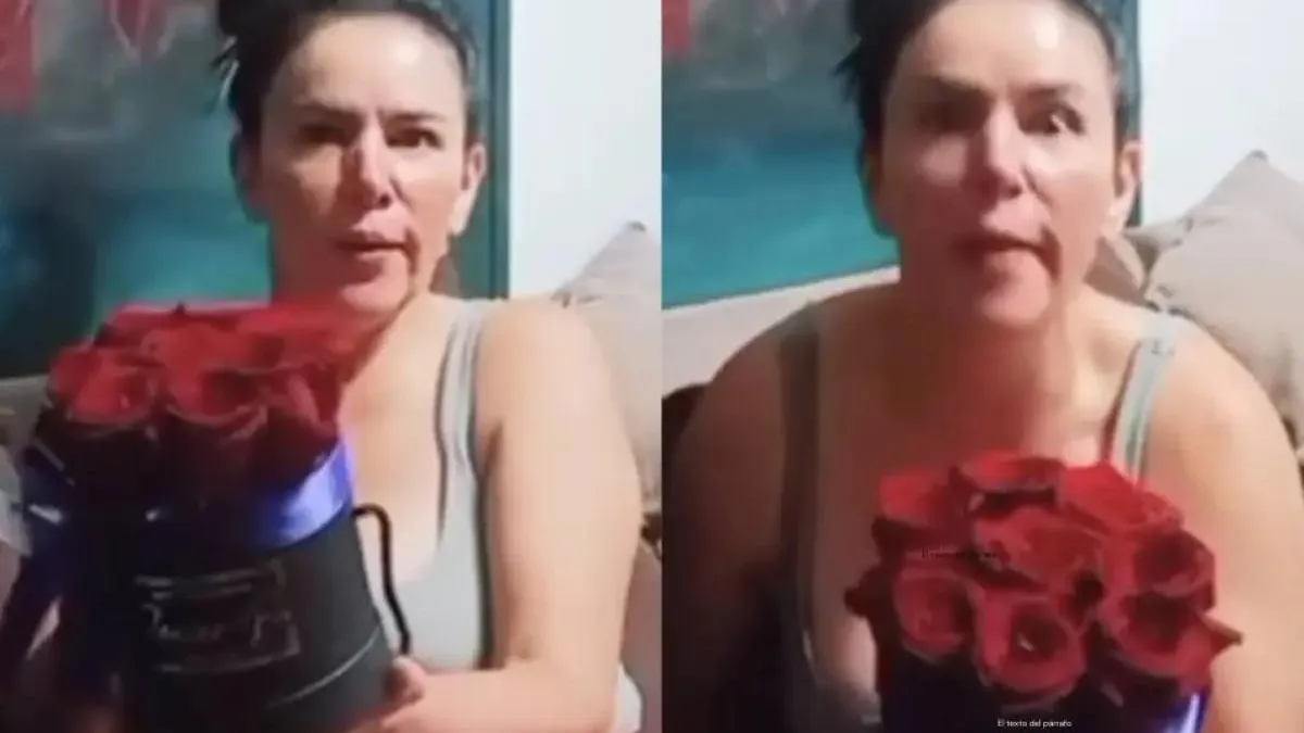 Anita Alvarado expresa su furia por un inesperado regalo de un admirador. Anita Alvarado expresa su furia por un inesperado regalo de un admirador.