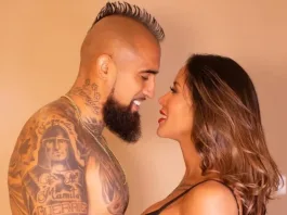 Sonia Isaza sorprende con su baile en la fiesta familiar de Arturo Vidal.