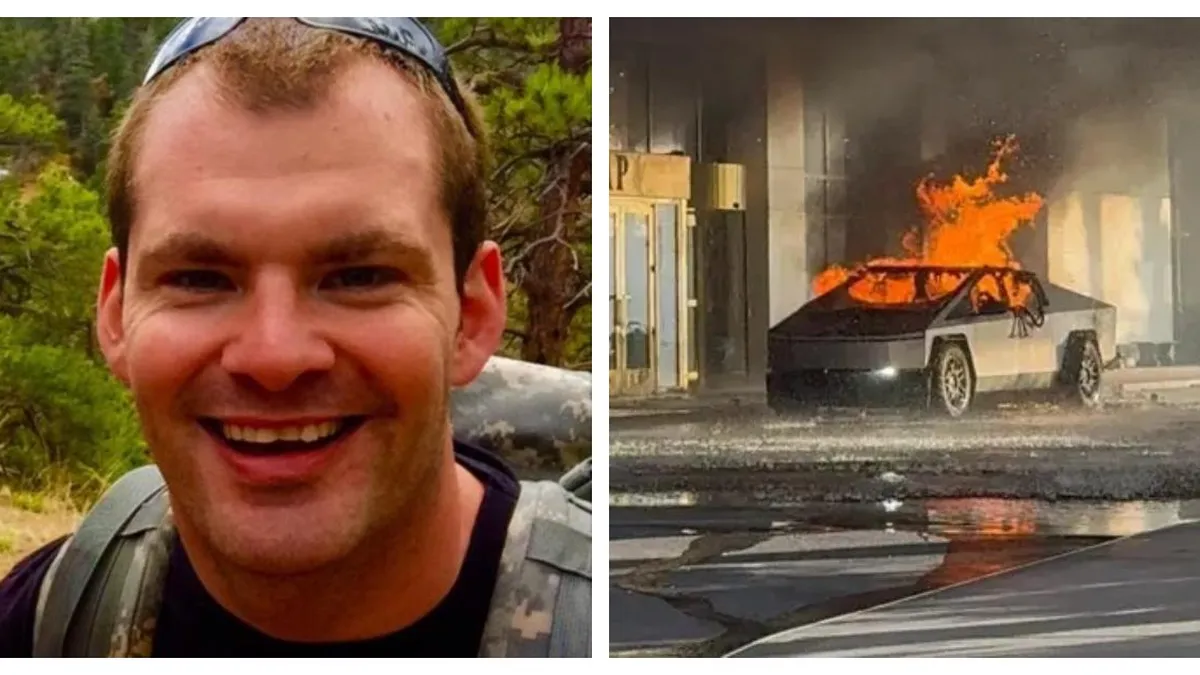 Conductor de Cybertruck vinculado a explosión en hotel Trump era exsoldado de EE.UU.