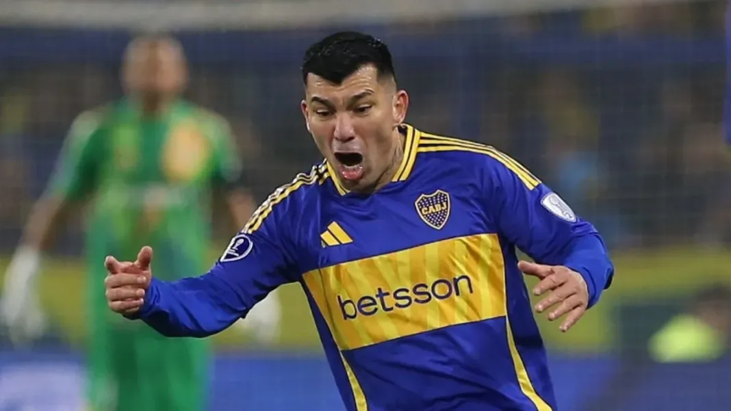 Gary Medel se despide de Boca Juniors tras rescindir su contrato.