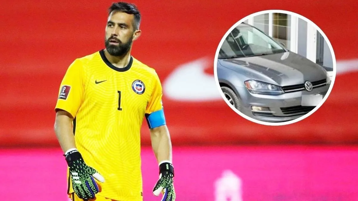 Claudio Bravo denuncia el robo del auto de su hermano en Viluco