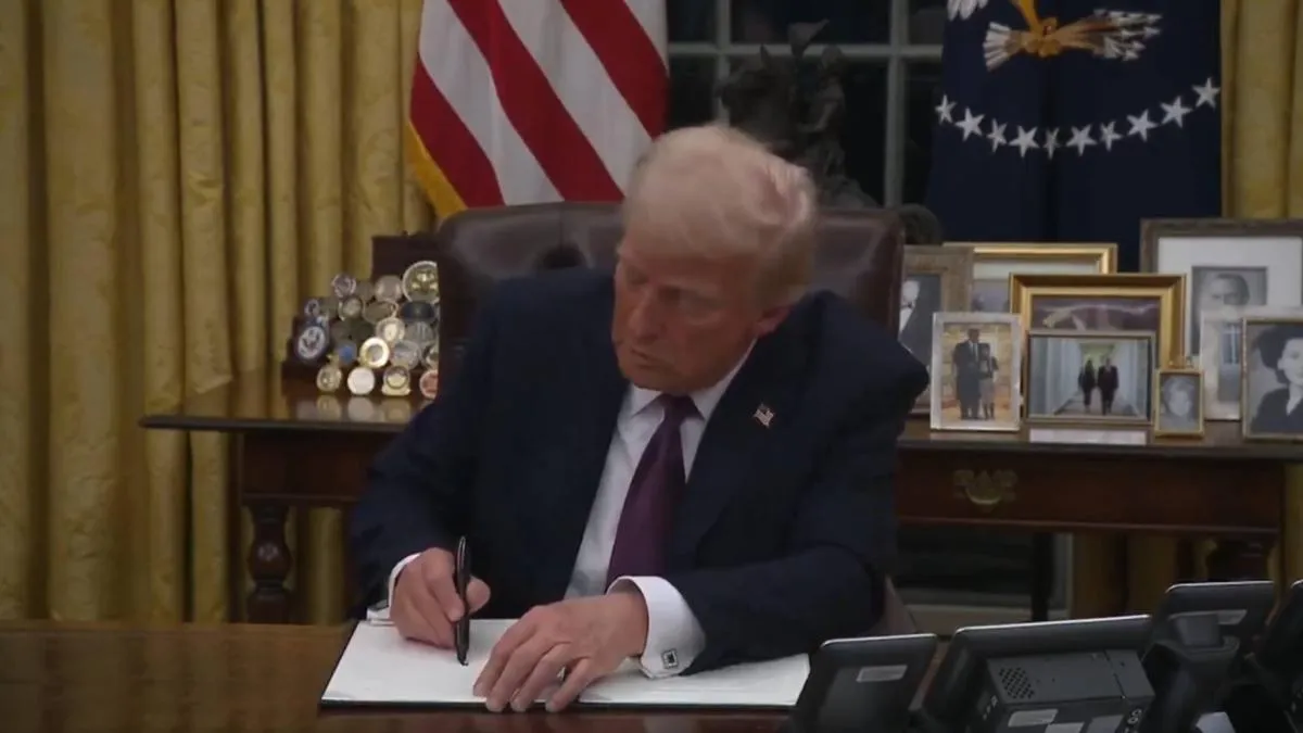 Trump inicia su mandato con decisiones controvertidas y radicales.