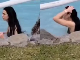 Dua Lipa disfruta de un día de relax en las Termas Valle de Colina.