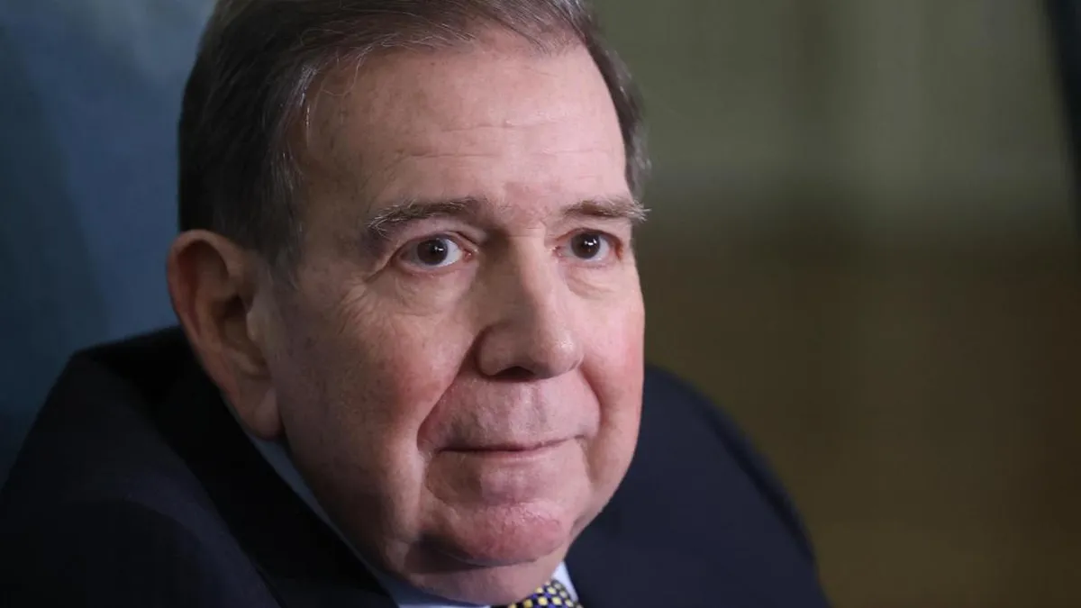 Edmundo González anuncia su viaje a EE.UU. y asume la presidencia el 10 de enero. Edmundo González anuncia su viaje a EE.UU. y asume la presidencia el 10 de enero.