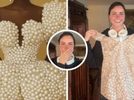 Emilia Dides comparte su experiencia con un vestido que no era lo que esperaba.