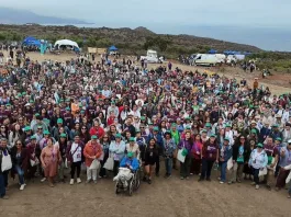 Más de 1500 personas se unen en La Higuera para debatir sobre el agua.