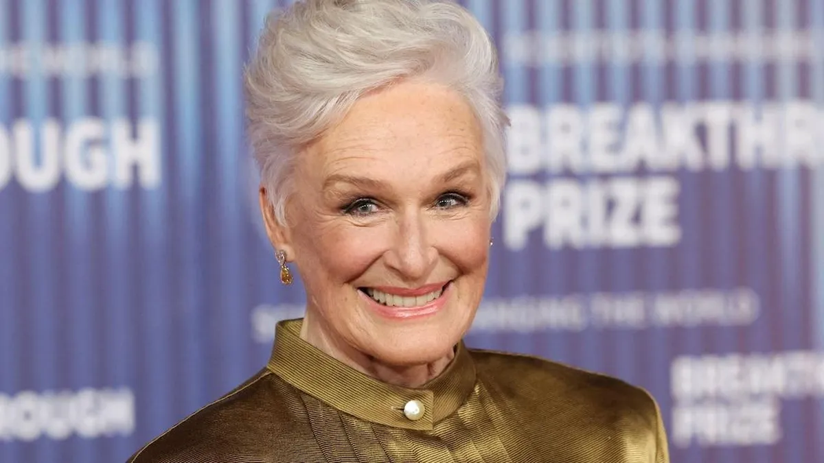 Glenn Close comparte su escena de beso favorita: "Solo lo hice una vez".