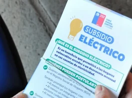 Gobierno de Chile revela montos del Subsidio Eléctrico hasta 2026.