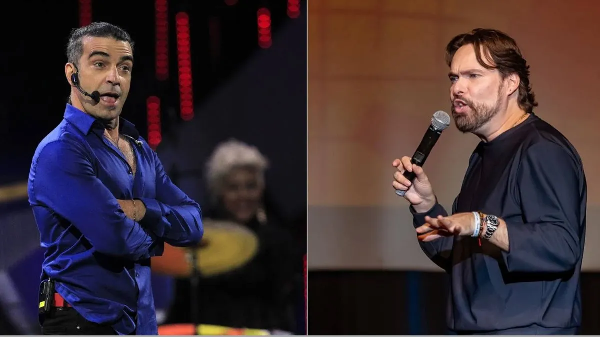 Jorge Alís comparte su opinión sobre George Harris en el Festival de Viña. Jorge Alís comparte su opinión sobre George Harris en el Festival de Viña.