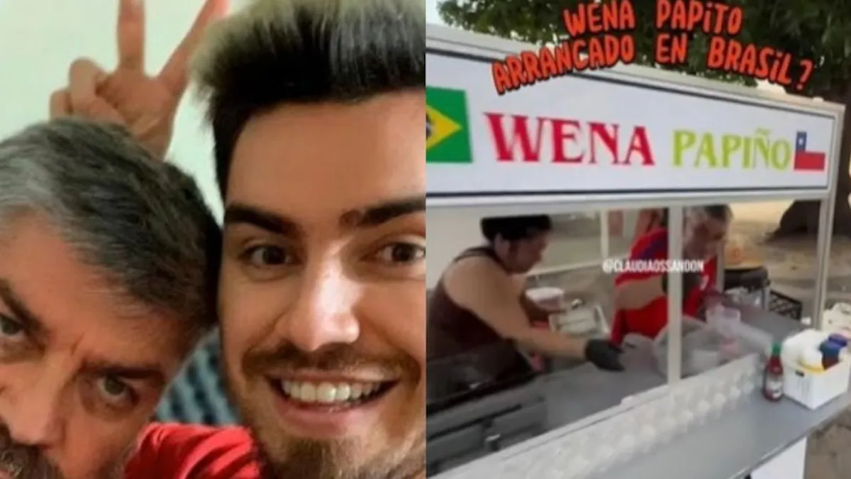 Dúo "Wena Papito" abre negocio en Brasil