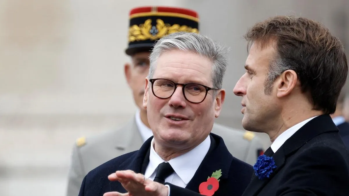 Macron y Starmer acusan a Musk de desestabilizar Europa en un nuevo conflicto.