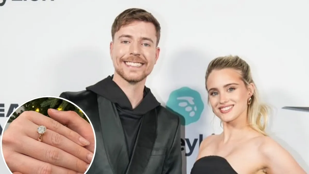 Mr Beast y Thea Booysen: una historia de amor que sorprende a sus seguidores.