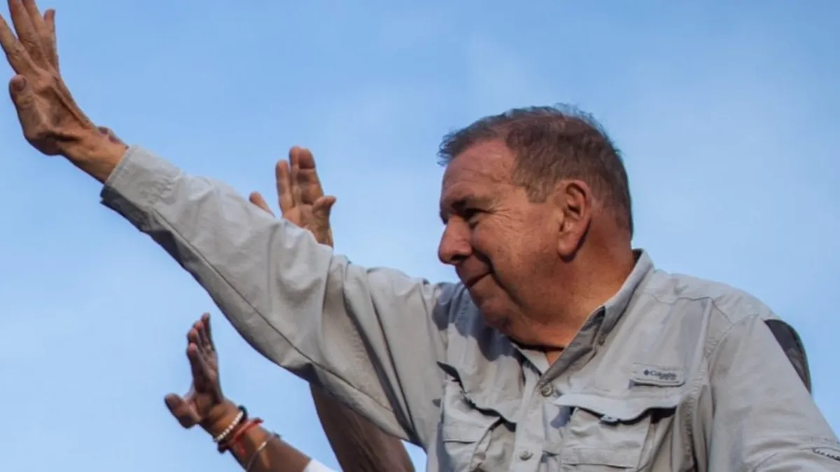 Edmundo González desafía a Maduro y comienza su gira por América Latina.