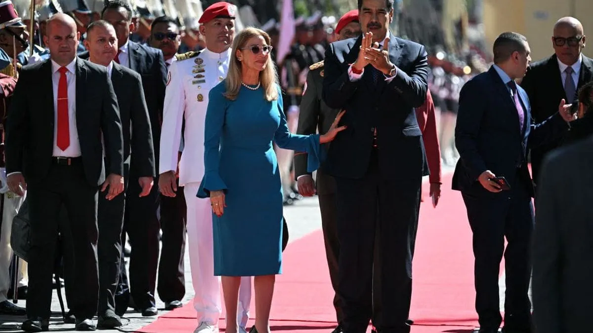 Nicolás Maduro asume la presidencia de Venezuela ante la Asamblea Nacional.