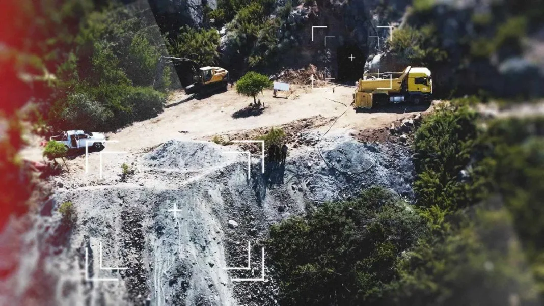Denuncian minería irregular en Hijuelas
