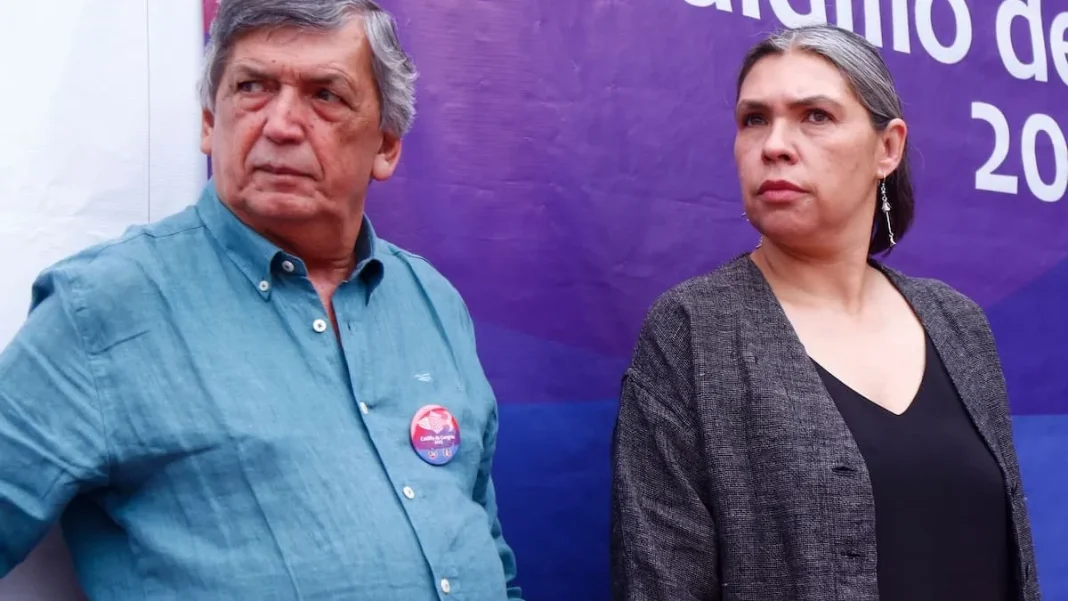 Lautaro Carmona y Bárbara Figueroa Lautaro Carmona y Bárbara Figueroa