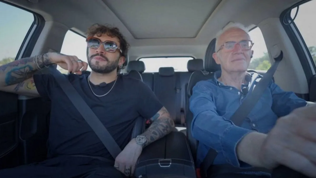 Edo Caroe sorprende a Pedro Carcuro en una divertida entrevista sobre el aire acondicionado.