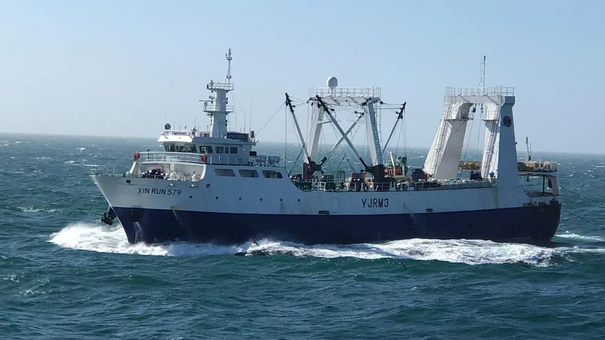 Pesca ilegal: China intensifica su actividad en el Mar Argentino con buques extranjeros.