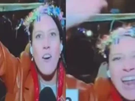 Darinka brilla en Valparaíso con su motivado despacho de Año Nuevo.