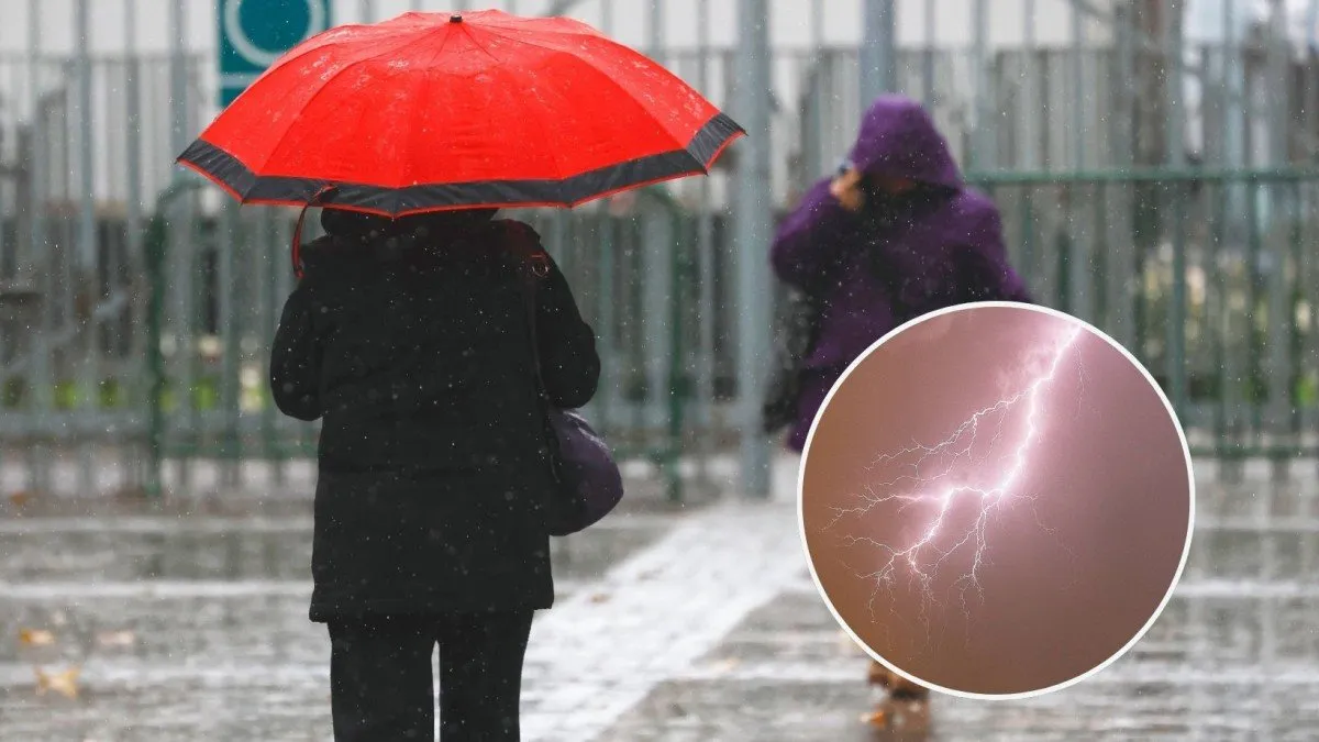 Lluvias y tormentas eléctricas: pronóstico de precipitaciones para este viernes.