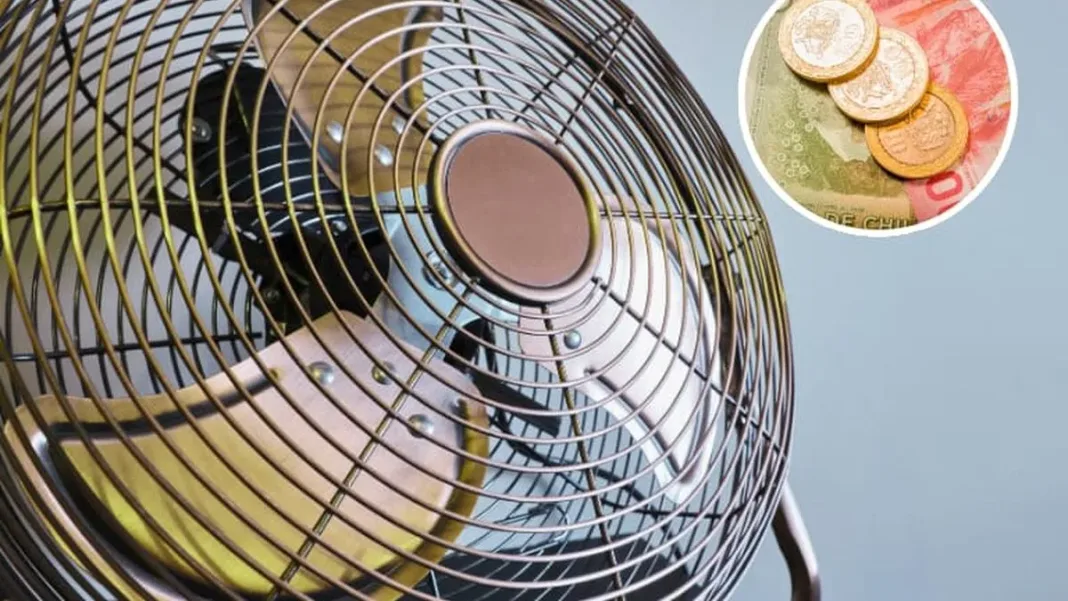 Descubre el consumo energético de los ventiladores en días calurosos en Chile.