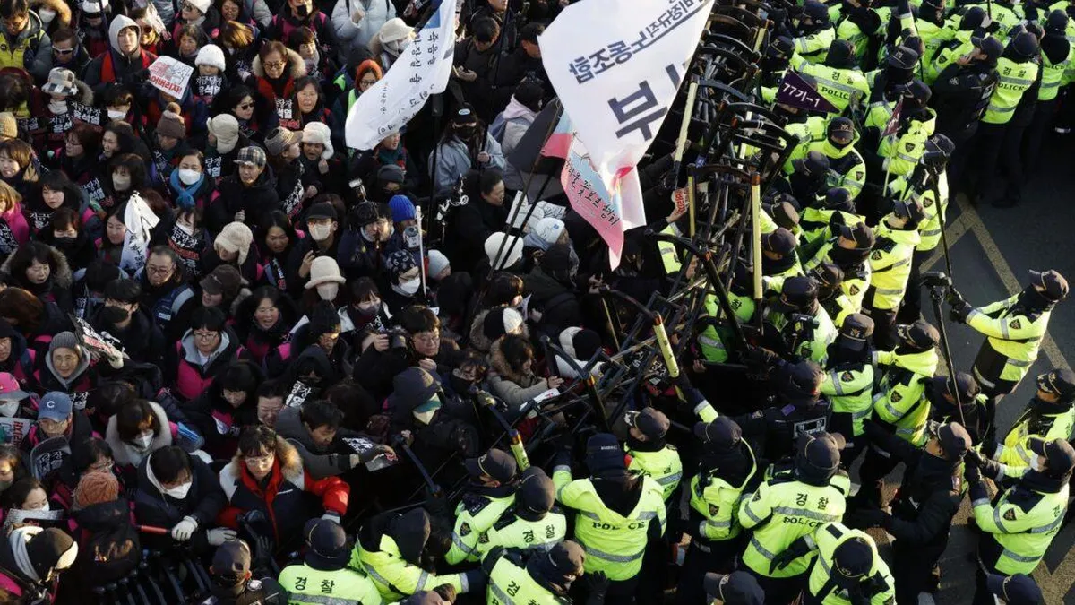 El fallido arresto del presidente Yoon marca un giro en la crisis política surcoreana.