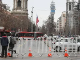 Cierre de la Alameda por el evento Santiago Te Amo este fin de semana.