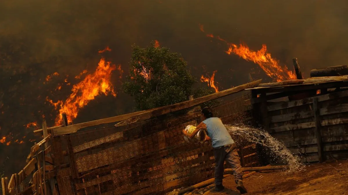 Incendios en La Araucanía: 13 viviendas destruidas y 21 damnificados