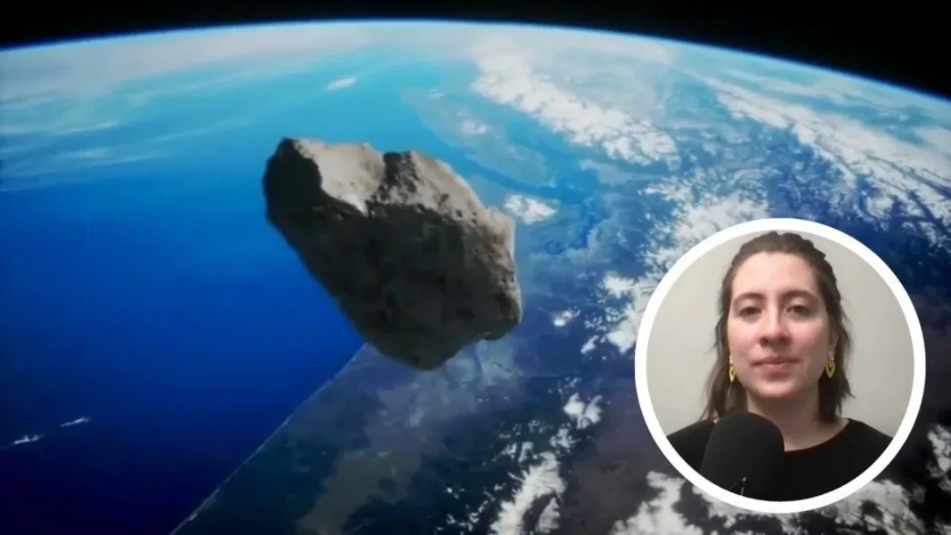 La astrónoma Teresa Paneque sobre el asteroide: 'No es una amenaza inminente'.