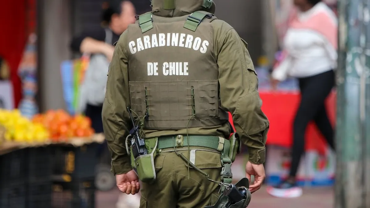 Carabinero herido tras ser atropellado por delincuentes en intento de evasión.