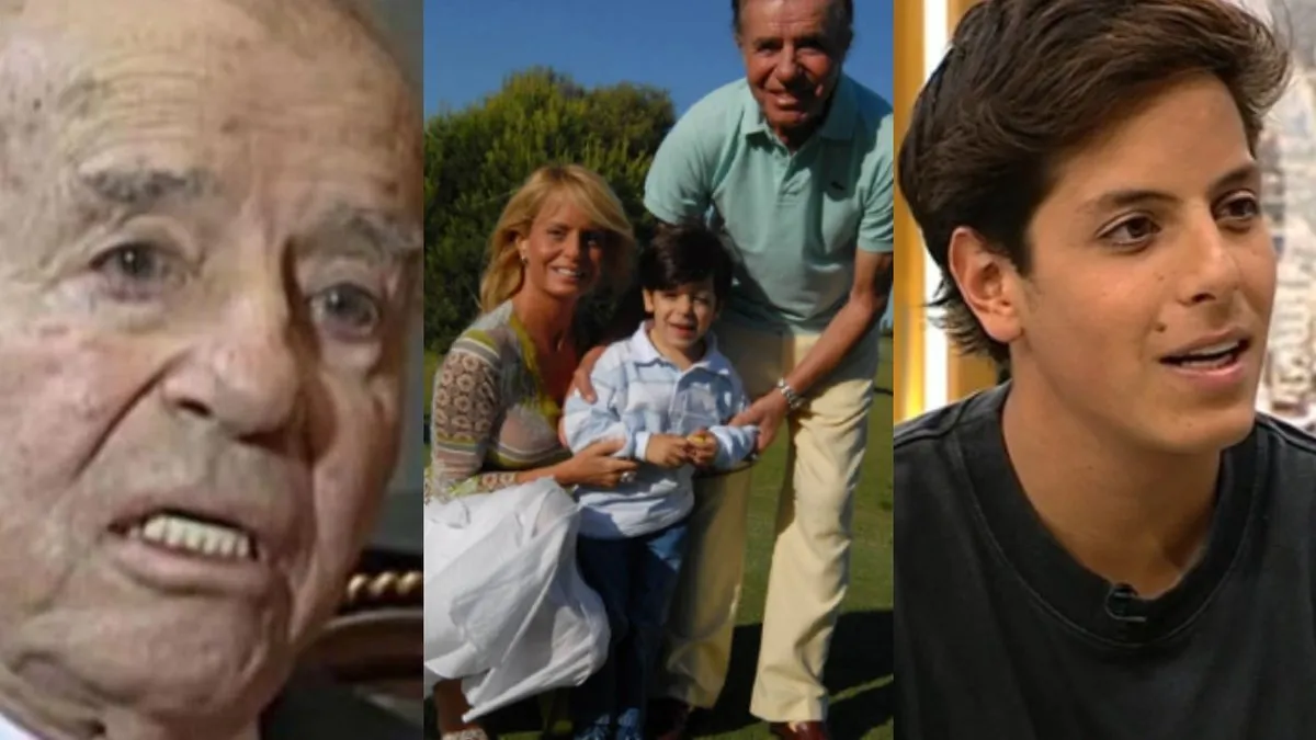 Máximo Menem Bolocco rinde homenaje a su padre Carlos Menem