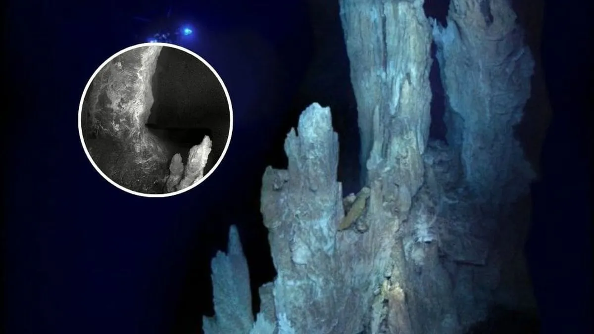 Descubren la ‘Ciudad Perdida’ en el océano: un ecosistema sorprendente y enigmático.