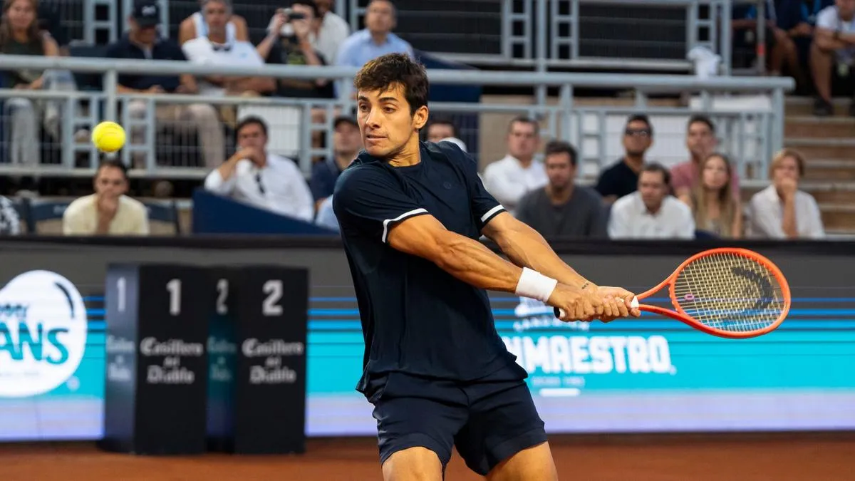 Cristian Garin se expresa tras su sorpresiva eliminación en el Chile Open 2025.