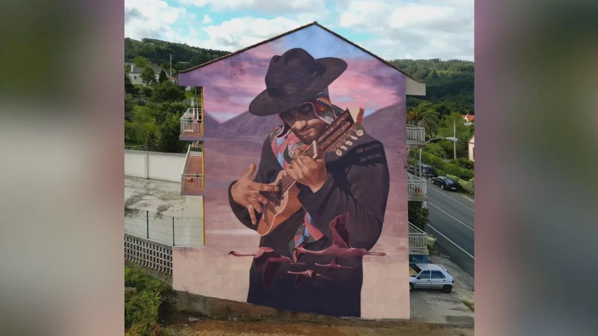 Un chileno se lleva el título de "Mejor Mural del Mundo" tras fraude revelado. Un chileno se lleva el título de "Mejor Mural del Mundo" tras fraude revelado.